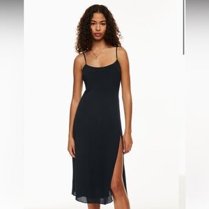 Aritzia Wilfred Affogato Midi Dress